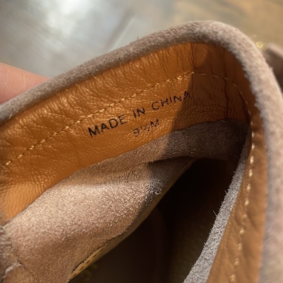 KATE SPADE BITSY SUEDE FRINGE ANKLE BOOTS Size 9.5 - Picture 5 of 13